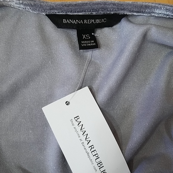 5/$40 NWT Banana Republic Velvet Ballet Back Top - Picture 4 of 6
